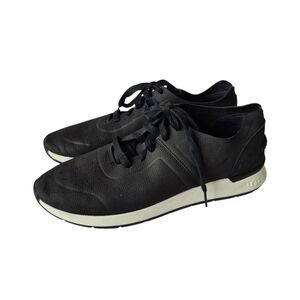 Ugg Adaleen Black Nubuck Leather Sneakers